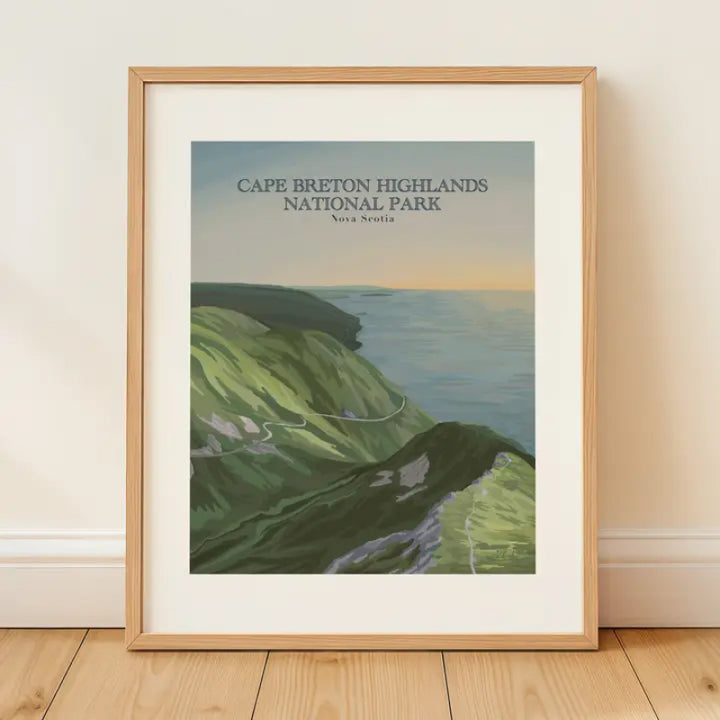 Bygone Art Project | Cape Breton Highlands Park Prints | Skyline, Nova Scotia