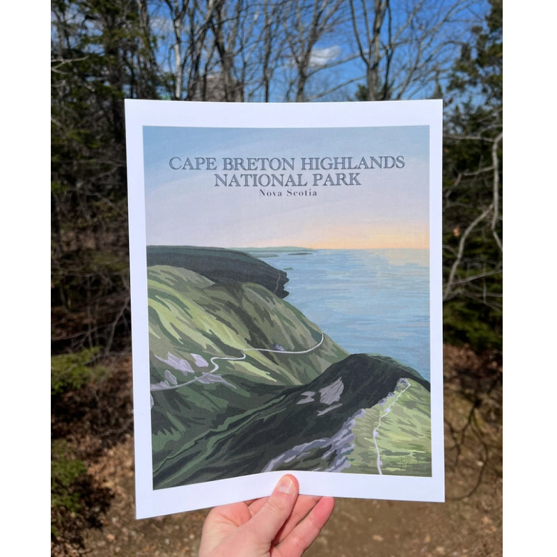 Bygone Art Project | Cape Breton Highlands Park Prints | Skyline, Nova Scotia