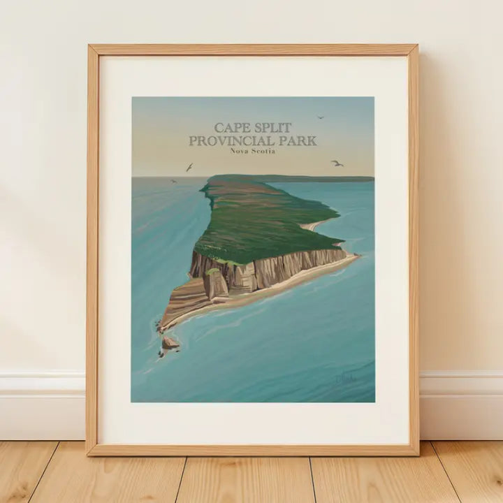 Bygone Art Project | Cape Split Provincial Park Prints | Nova Scotia