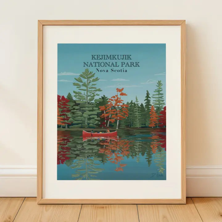 Bygone Art Project | Kejimkujik National Park Prints | Nova Scotia