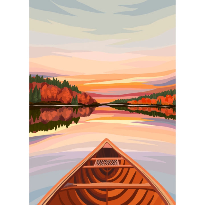 Villager Puzzles - Canoeing At Dawn | 500-Piece Puzzle