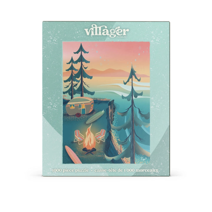 Villager Puzzles - Coastal Camping | 1000-Piece Puzzle