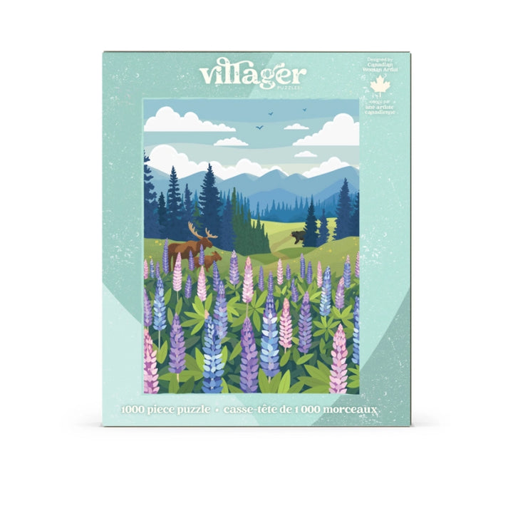 Villager Puzzles - Lupines Meadow | 1000-Piece Puzzle