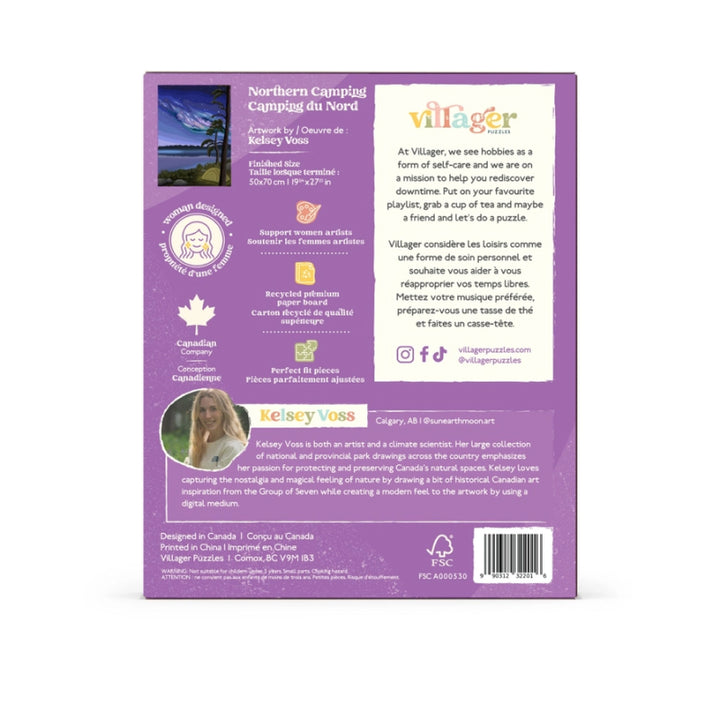 Villager Puzzles - Northern Camping | 1000-Piece Puzzle