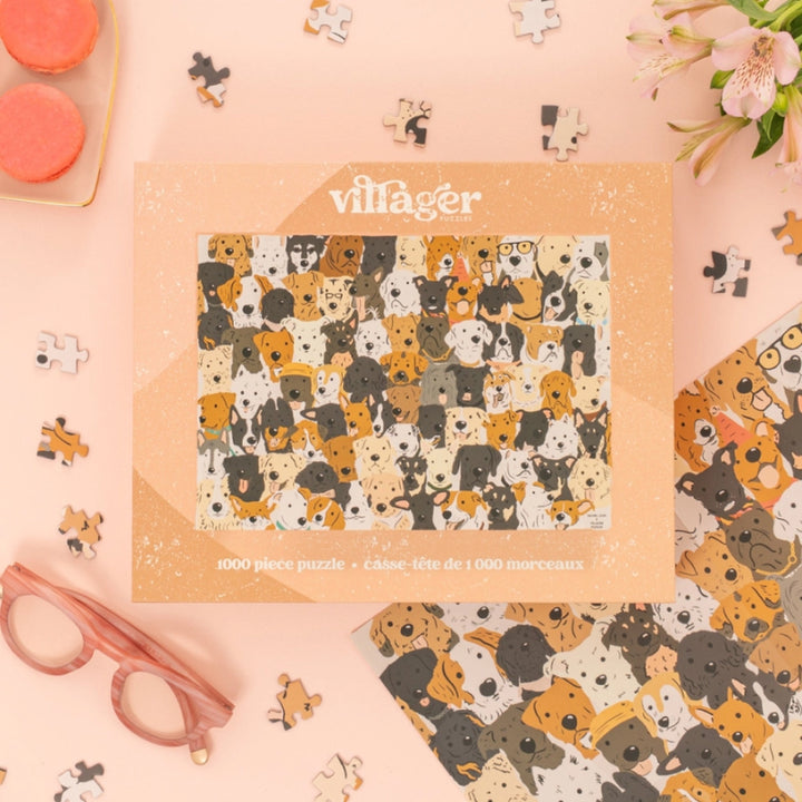 Villager Puzzles - Rescue Dogs | 1000-Piece Puzzle