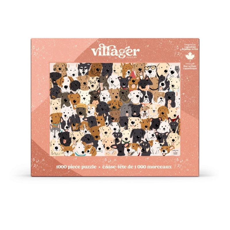 Villager Puzzles - Rescue Dogs | 1000-Piece Puzzle