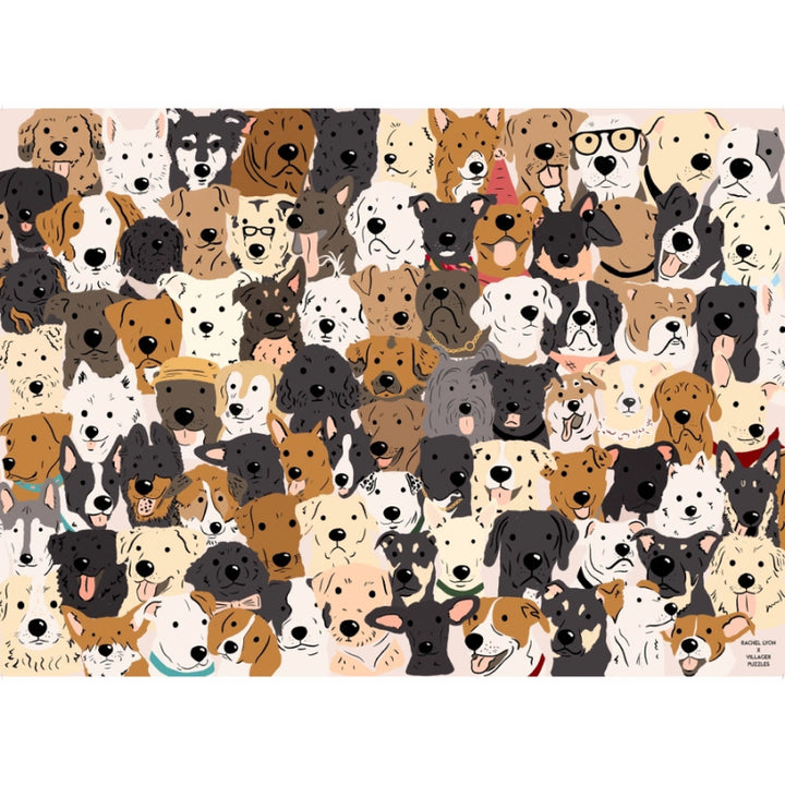 Villager Puzzles - Rescue Dogs | 1000-Piece Puzzle