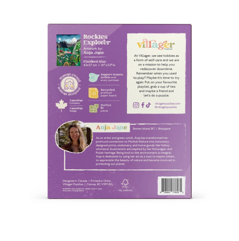 Villager Puzzles - Rockies Explorer | 500-Piece Puzzle