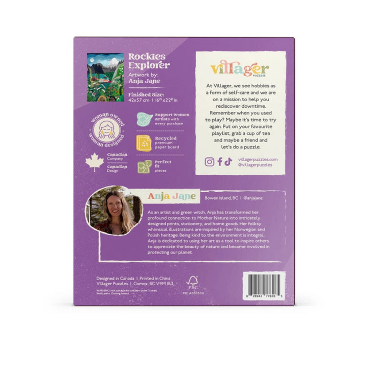 Villager Puzzles - Rockies Explorer | 500-Piece Puzzle