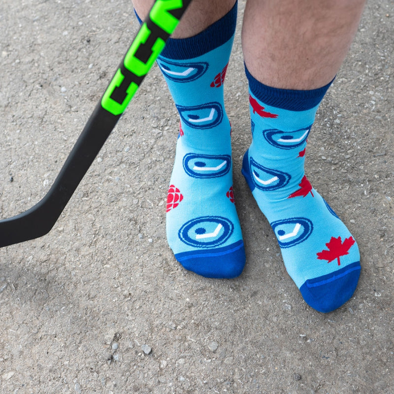 Friday Sock Co. - Men's Cbc Hockey Night in Canada Mismatched Socks