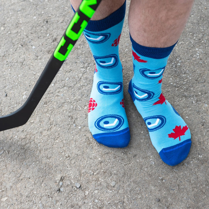 Friday Sock Co. - Men's Cbc Hockey Night in Canada Mismatched Socks