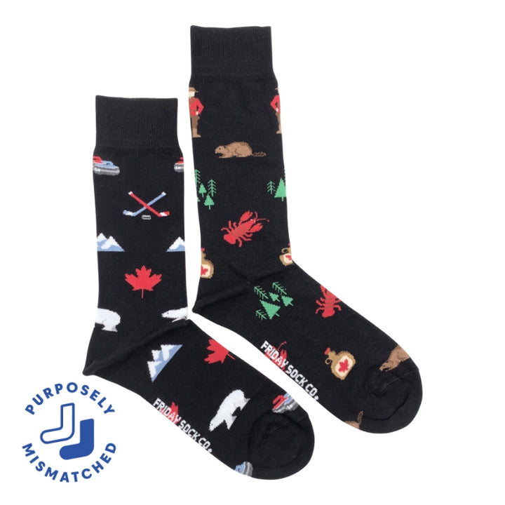 Friday Sock Co. - Men's Canada Icons Socks