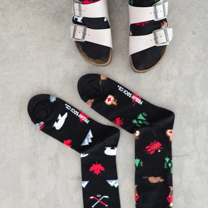 Friday Sock Co. - Men's Canada Icons Socks