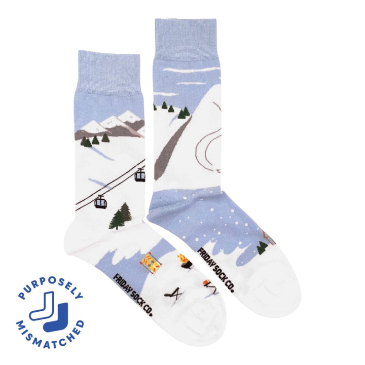Friday Sock Co. - Men's Ski Scene Socks