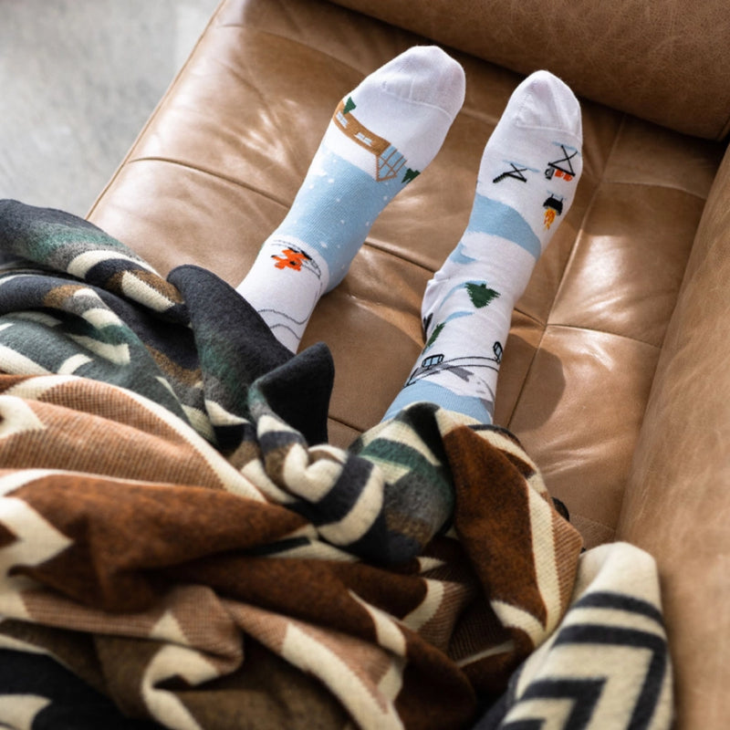 Friday Sock Co. - Men's Ski Scene Socks