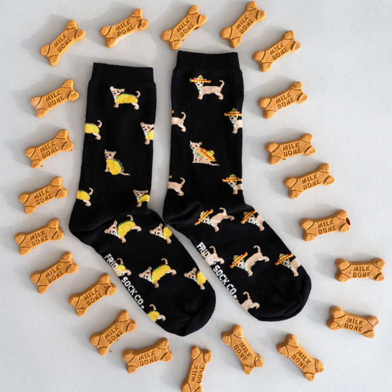 Friday Sock Co. - Men's Taco Dog Socks