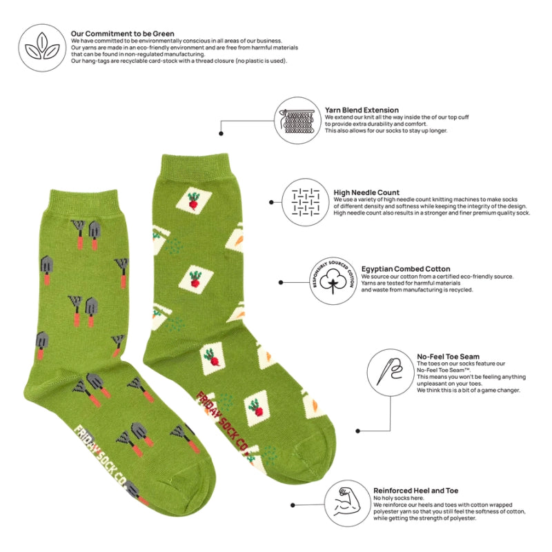 Friday Sock Co. - Women's Gardening Socks