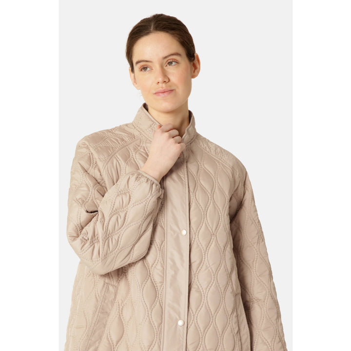 Ilse Jacobsen Long Quilted Jacket