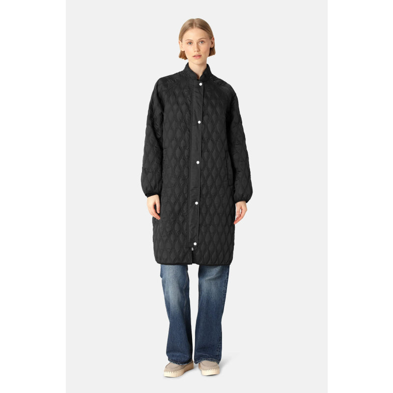 Ilse Jacobsen Long Quilted Jacket