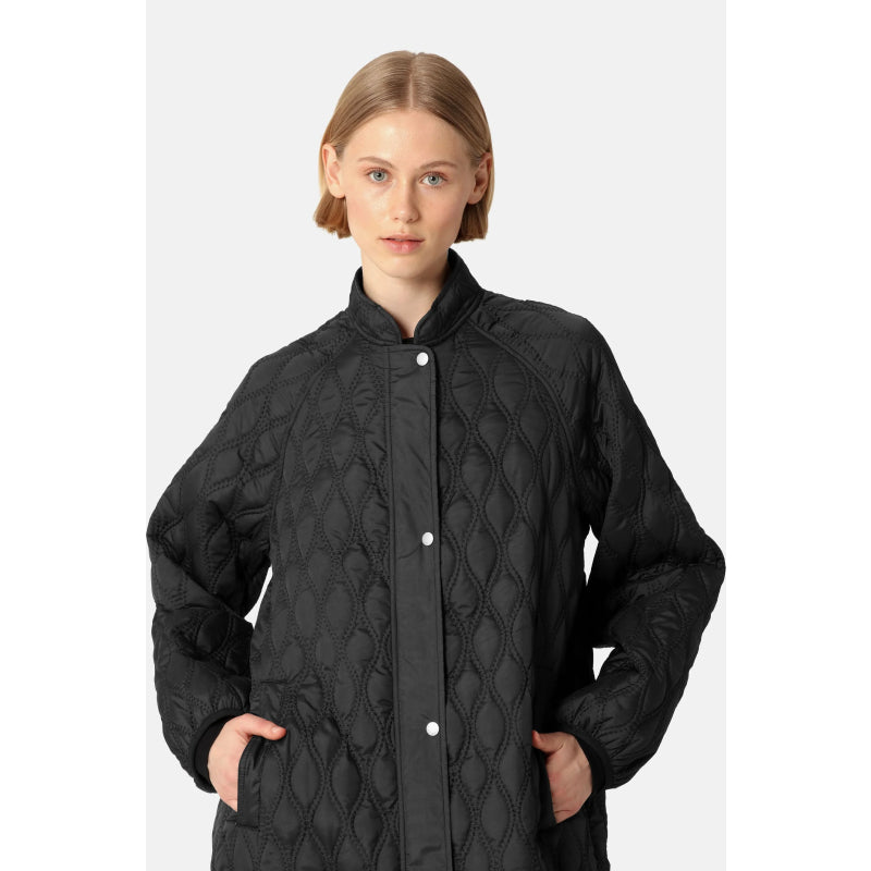 Ilse Jacobsen Long Quilted Jacket