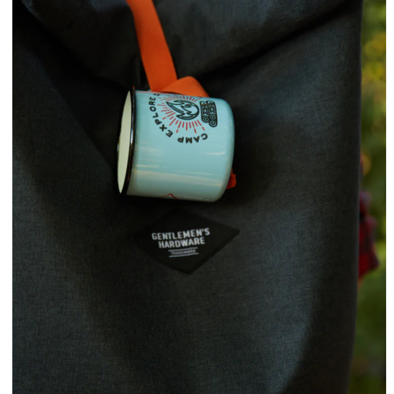 Gentlemen's Hardware Enamel Mug - Camp. Explore. Discover. 11 fl oz