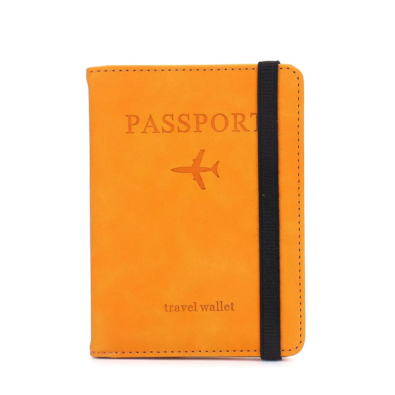 Passport Travel Wallet - RFID Blocking
