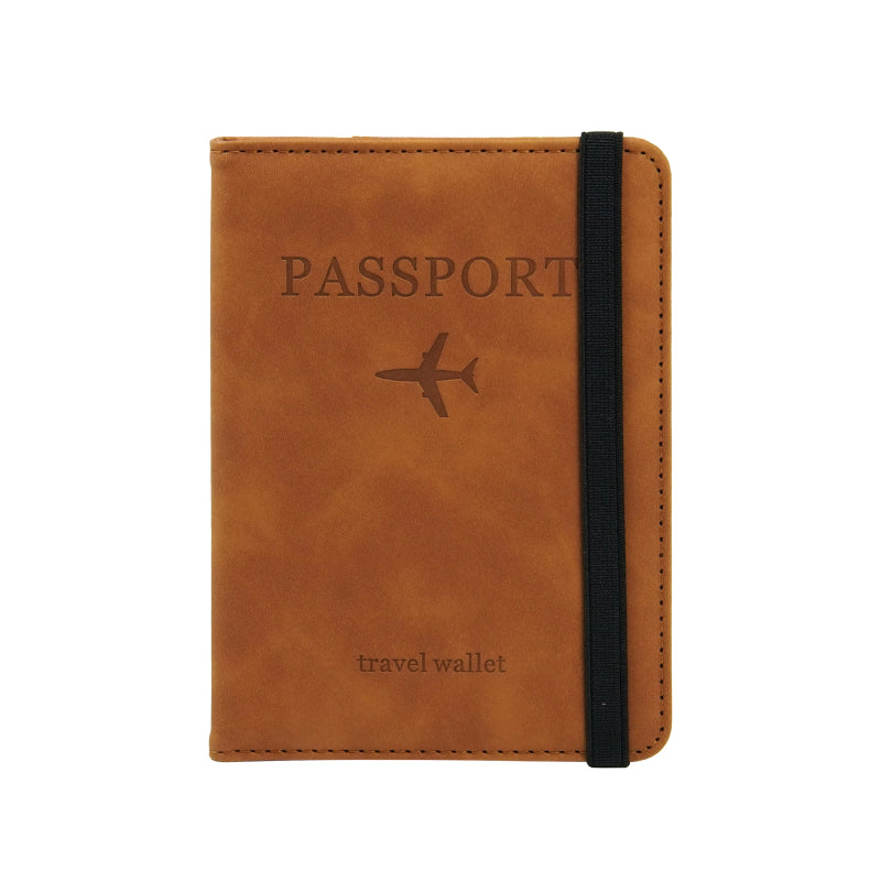 Passport Travel Wallet - RFID Blocking
