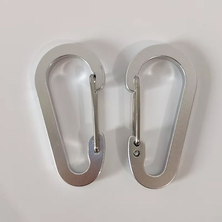 Aluminum Hook Carabiner Clip Keychain
