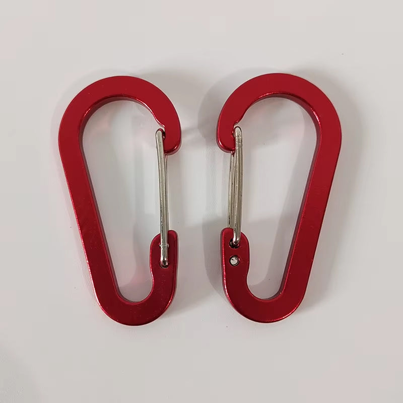 Aluminum Hook Carabiner Clip Keychain