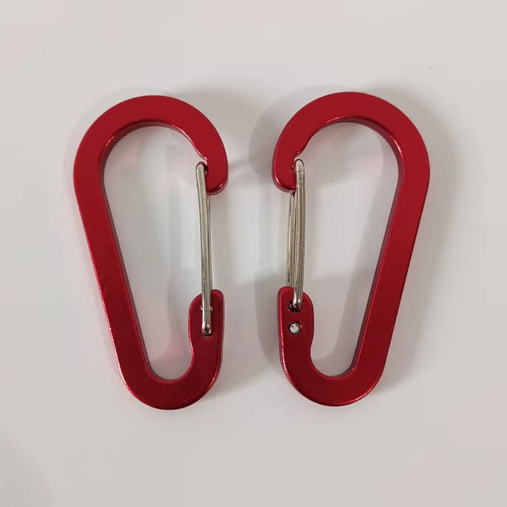 Aluminum Hook Carabiner Clip Keychain