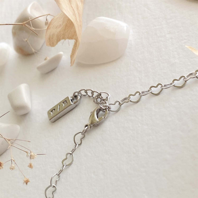 Pika & Bear "Love Bites" Linked Hearts Chain Bracelet