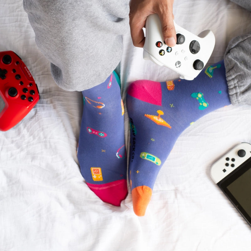 Friday Sock Co. Men's Video Games Socks