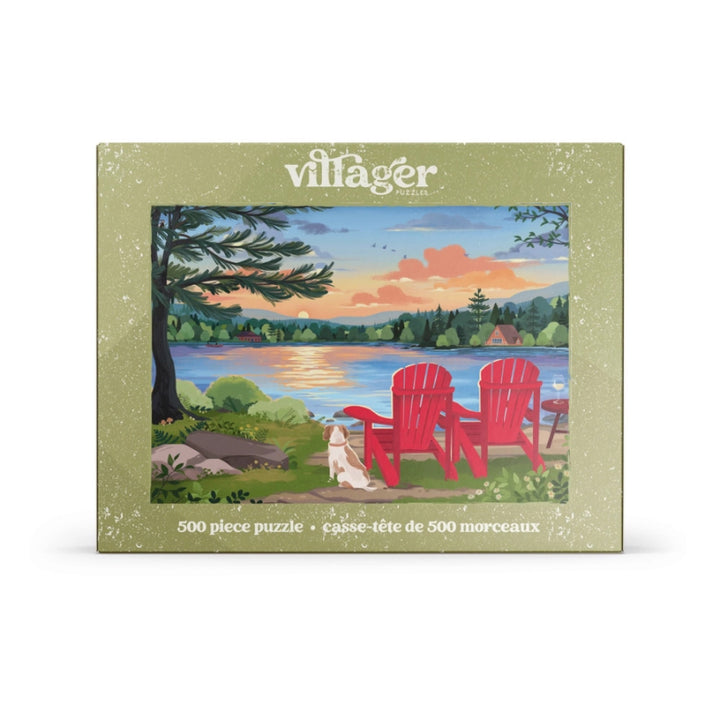 Villager Puzzles Cottage Country 500-Piece Puzzle | Designed in Ontario
