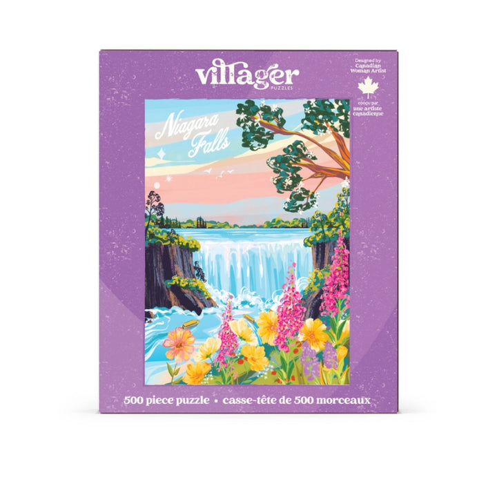 Villager Puzzles Niagara Falls | 500-Piece Puzzle | Designed in Canada