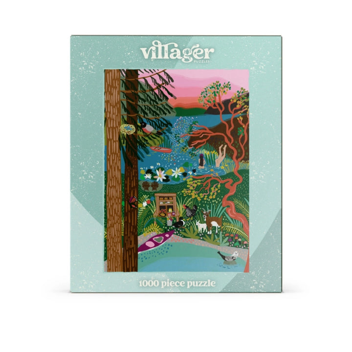 Villager Puzzles Salt Spring Island 1000-Piece Puzzle | Designed in BC Canada