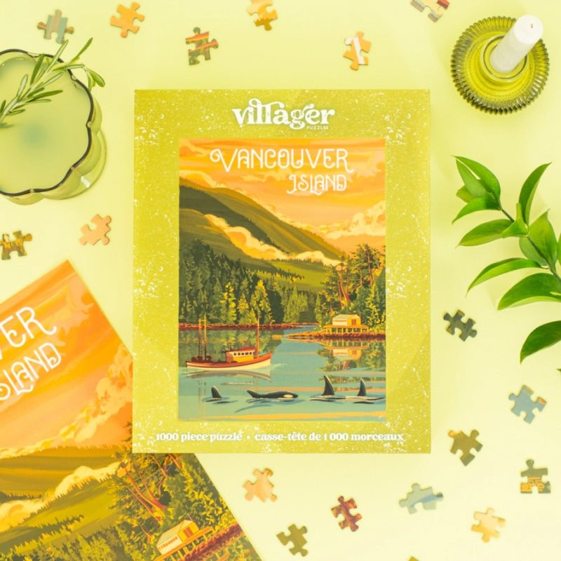 Villager Puzzles Vancouver Island | 1000-Piece Puzzle | Designed in Canada