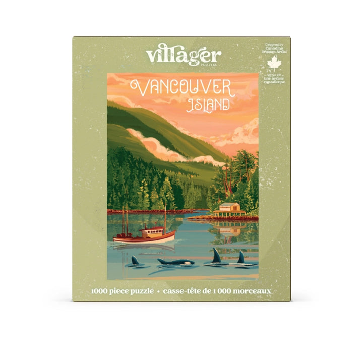 Villager Puzzles Vancouver Island | 1000-Piece Puzzle | Designed in Canada