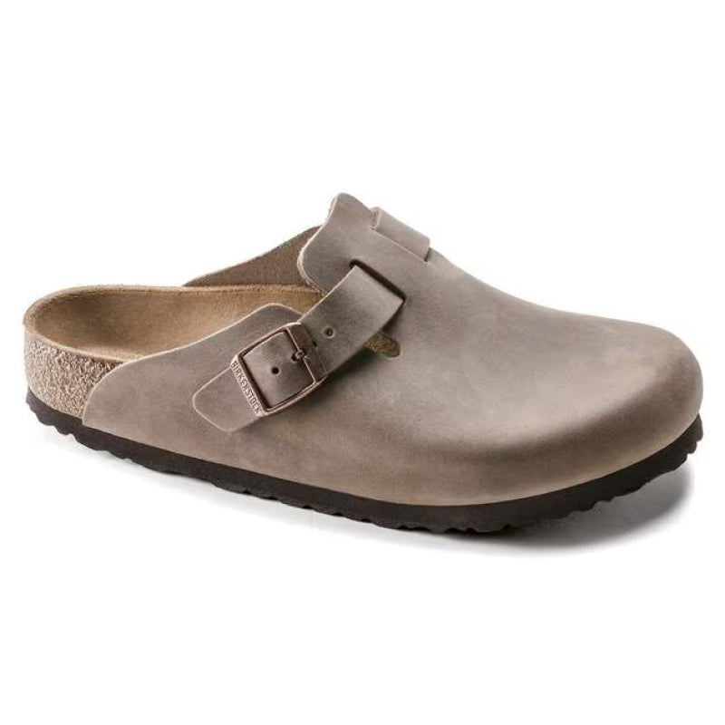 Birkenstock Boston Tobacco Oiled Leather - Regular
