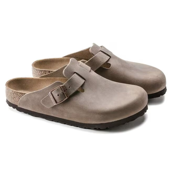 Birkenstock Boston Tobacco Oiled Leather - Regular
