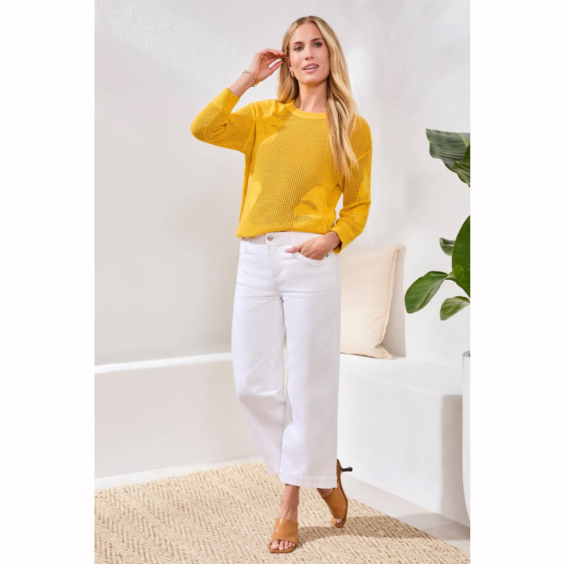 Tribal Audrey Hugging Crod Wide Leg Boundless Stretch Denim