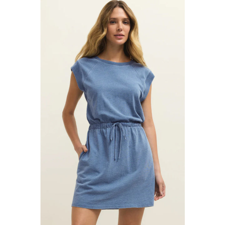 Z Supply Kalani Jersey Denim Dress