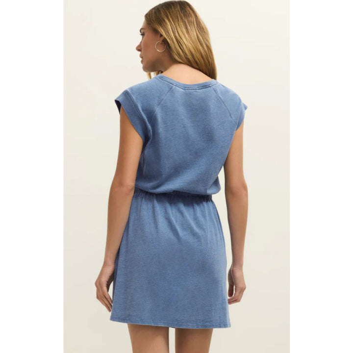 Z Supply Kalani Jersey Denim Dress