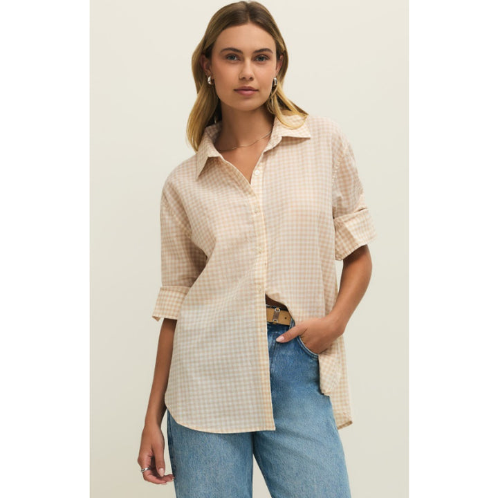 Z Supply Seaport Button Up Top