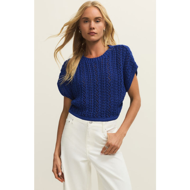 Z Supply Ballast Crochet Top