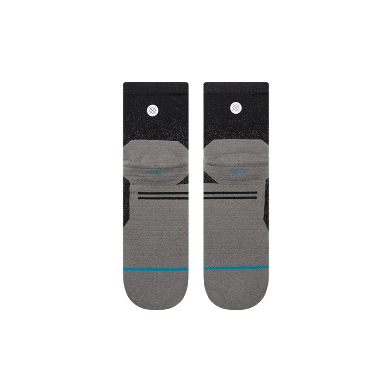 Stance Run Powder Split Light Quarter Socks