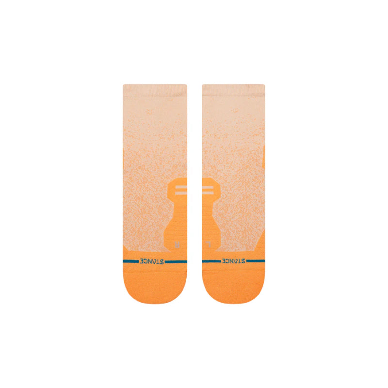 Stance Run Powder Split Light Quarter Socks