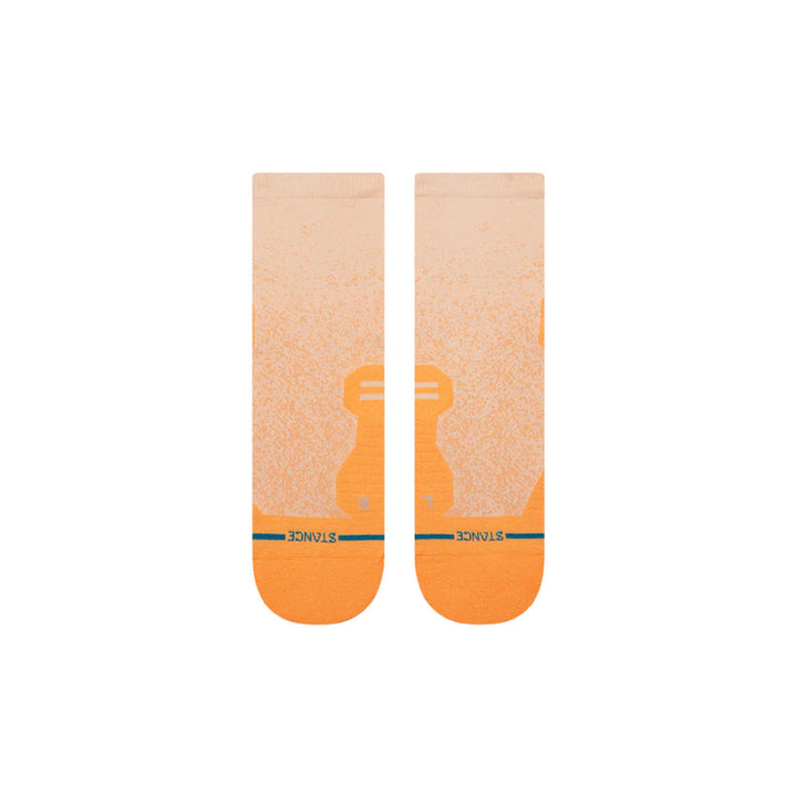 Stance Run Powder Split Light Quarter Socks