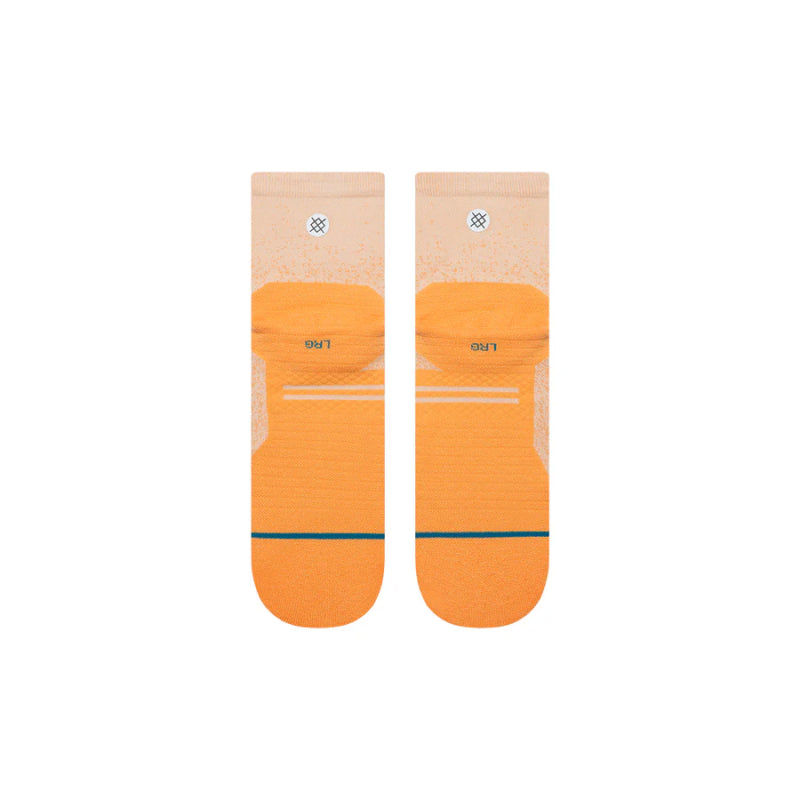 Stance Run Powder Split Light Quarter Socks