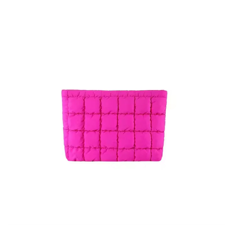 Take It Outside Essentials Puffy Quilted Make Up Bag
