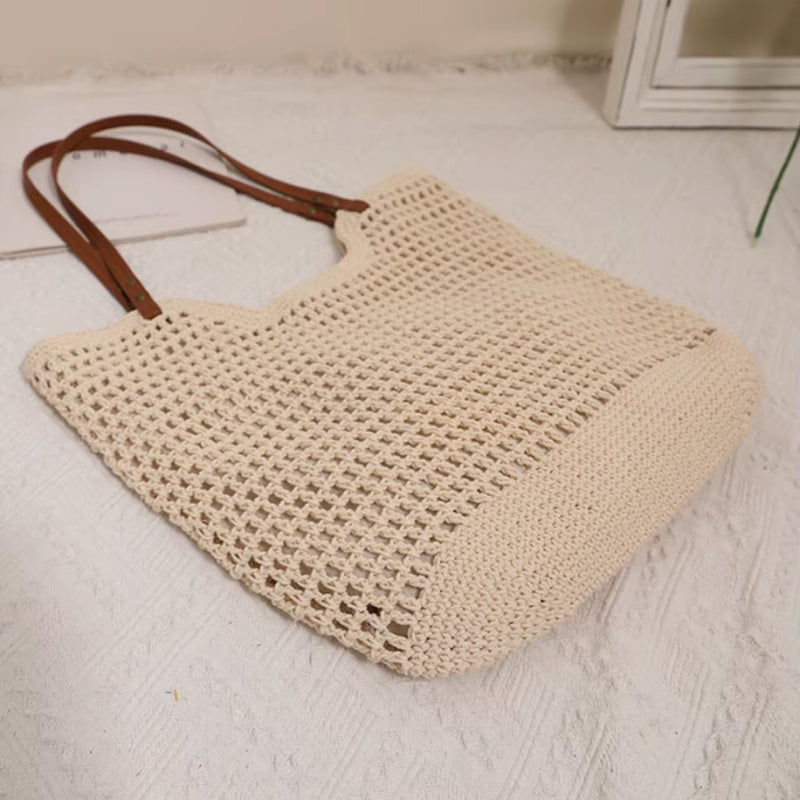 Take It Outside Essentials Cotton Woven Beach Bags